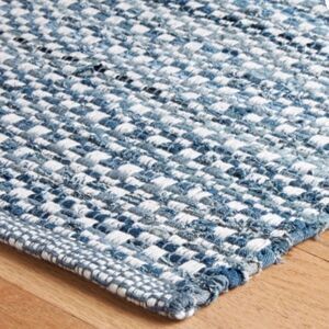 The Company Store Dash & Albert Denim Stone
Blue Handwoven Cotton Rug 2x3